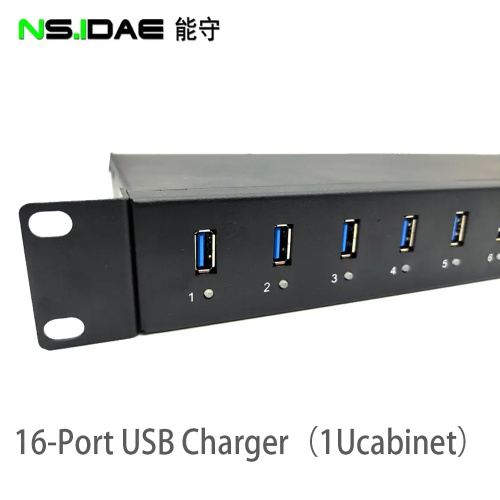 Charger de cabinet intelligent à 16 ports