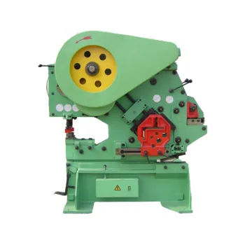 APEC MIW-60 Mechanical Sheet Metal Steel Ironworker: Shear and Punching Machine