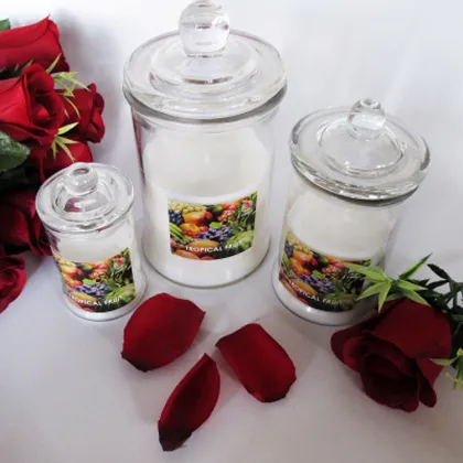 Aromatherapy and Home Decoration Use Scented Soy Candle