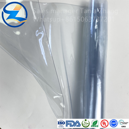 Fully Transparent PVC Sheet and Films Packing Material