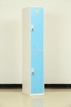 стальной 2 шин синий дверной шкафчик