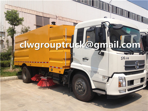 Dongfeng Tianjin Vacuum Road Sweeper Truck