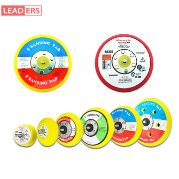 Pneumatic Grinder Polishing Pads: 5-inch and 6-inch Multi-Hole Sanding Discs