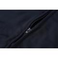 Men's Knitted Chiffon Front Pocket Plain Knit Hoodie