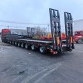 8 axle trailer transformer transmission equipment trailer