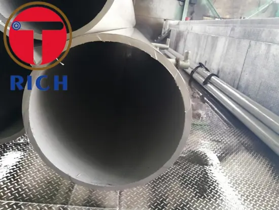 Austenitic Stainless Nickel-Base Alloy Circular welded seam pipes