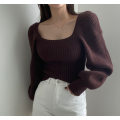 Women's Puff Sleeve Tops Sweaters