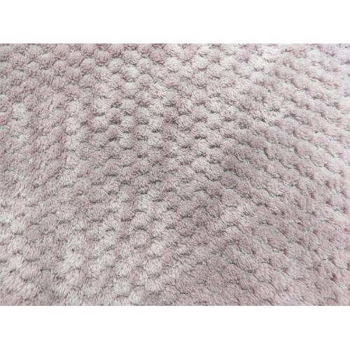 Dubbel sida flanell med Merbau Jacquard -tyg