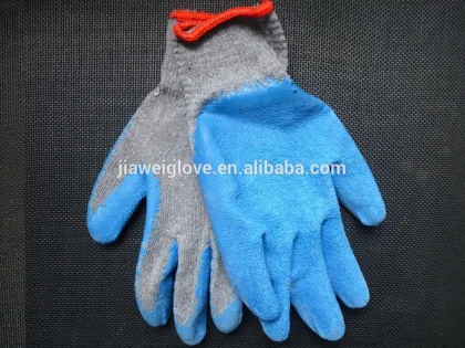 13G Latex coated gloves,Safety Glove, working gloves/guantes 0124