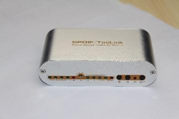 4 port Toslink switcher box with 2 port out put
