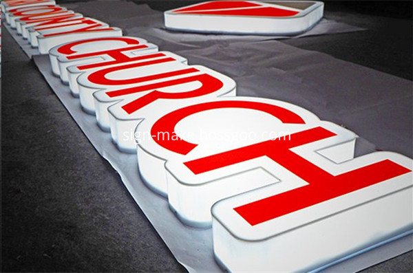 acrylic letter sign