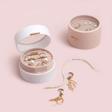 A1 Macaron Portable Mini Velvet Jewelry Box
