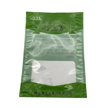 Easy to tear three side seal bag for food packaging hot seal print own logo plastic laminated packaging bag supplier