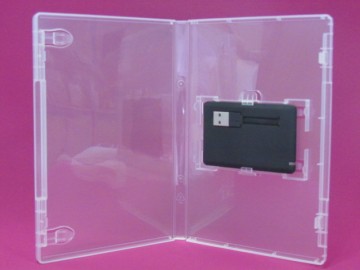 Credit card shaped USB Flash drive PP Storage packing box/case/holder