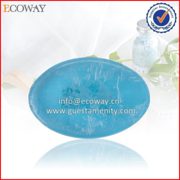 2015 Newest Disposable Hotel Cheap Transparent Lemon Shaped Soap