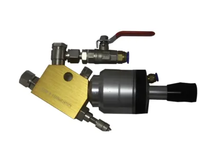 High pressure spraying automatic spray gun