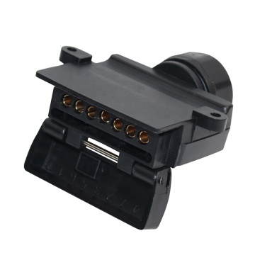 12V Australia Flat 7Pin Trailer Socket Adapter - Trailer Connector for Truck