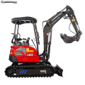 0ptional attachments small excavator 2.5 ton excavadora Crawler Excavator mini digger machine