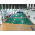 Diluluskan oleh tikar gelanggang Sukan Badminton BWF