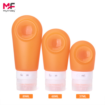 Reusable Silicone Travel Bottle Set