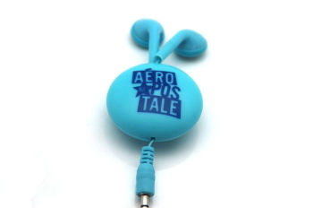 Custom In Ear Travel Mobile Phone Retractable Earphone For Music Listening Girl Use