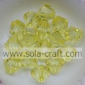 Fashion Jewelry Decoration Bicone Faceted Acrylic Crystal Beads