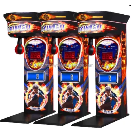 Coin Operated Boxing Game Machine - Dragon Fist Fighter