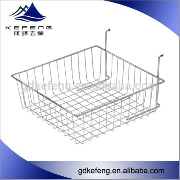 Giỏ dây hiển thị siêu thị cho slatwall, slatwall hiển thị KF-C129