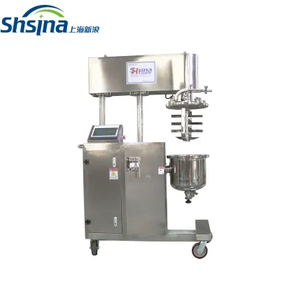 Small Mixer for Cosmetic Vacuum Homogenizing Emulsifier Machinery