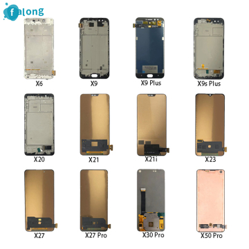 Vivo LCD -schermen voor modellen X6, X7, X9, X20, X21, X23, X27, X30, X50, X60, X70 Pro Plus - Touchscreen Displays