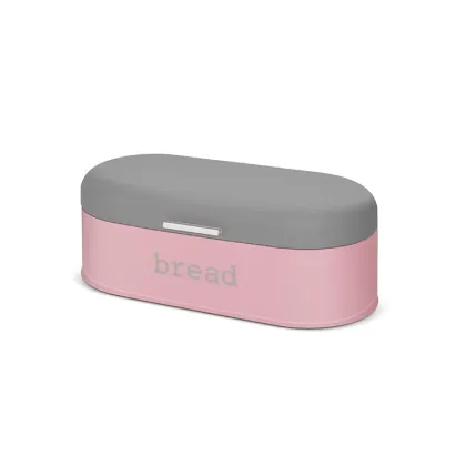 Vintage Bread Box Powder-coated Metal Bread Case