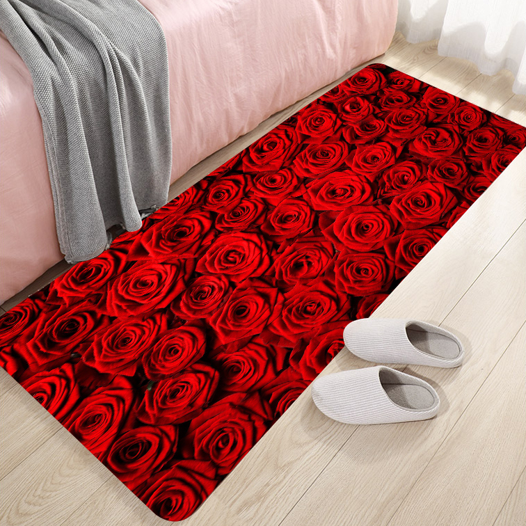 3D Non slip and washable Printed floor mat1-112