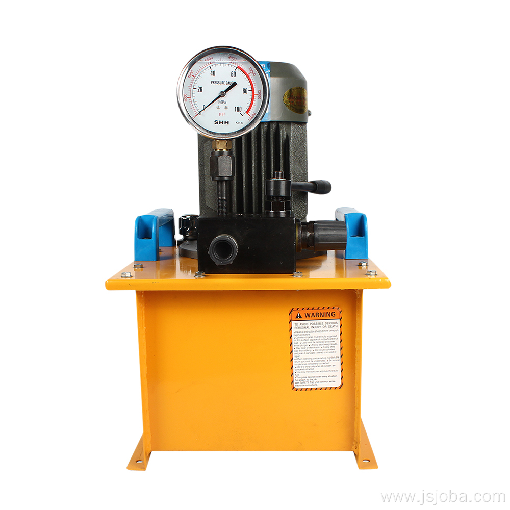 Double Acting Hydraulic Cylinder Electric Oil Pump