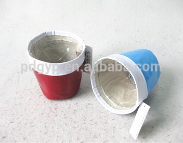 Colourful Plastic Flower Pot Coat For Living At Home