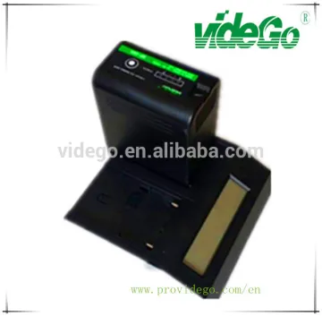 Dual LCD screen digital DV camera battery charger