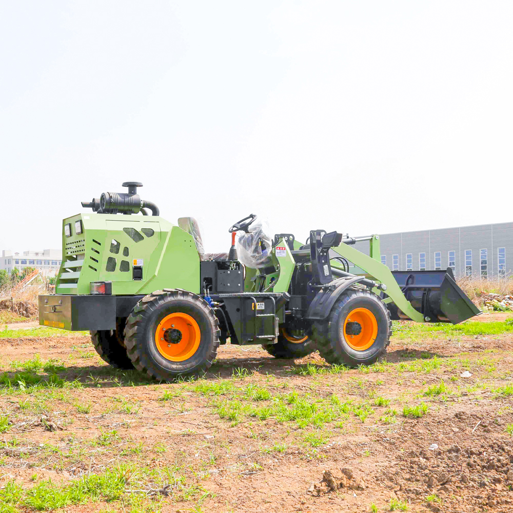 Günstiger Preis 1 Tonne Motor -Mini -Radlader