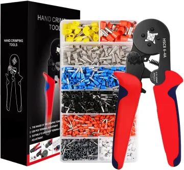 Hot Selling Comprehensive 1200PCS Crimping Tool Kit: Automatic, Multi-functional Cable Wire Terminal Ferrule Kit