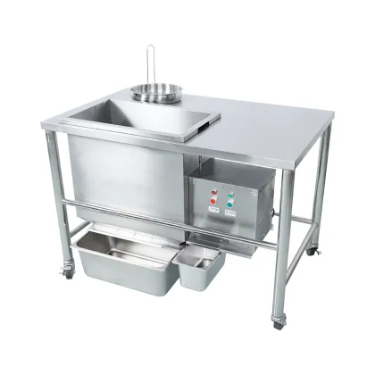 Electric Automatic Flour Table for Southern Fried Chicken Breading