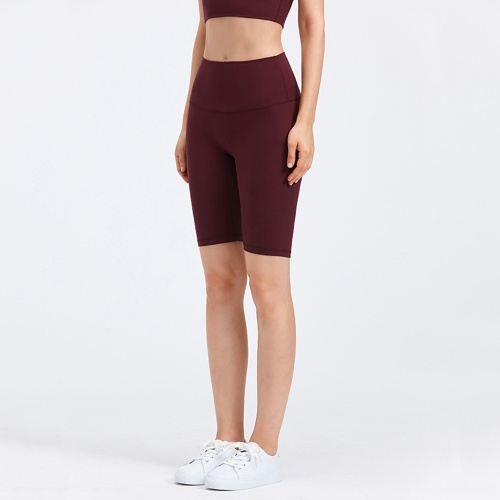 Short d&#39;entraînement fitness taille haute femme