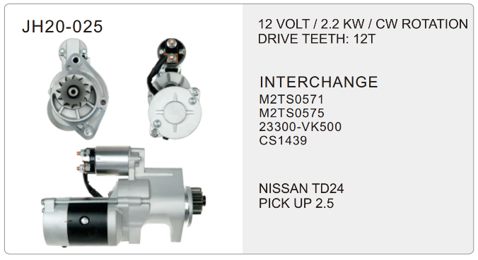 MITSUBISHI M2T-JH20-025-X