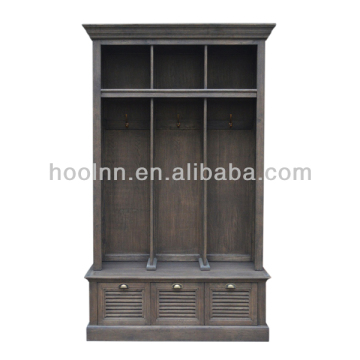 French Antique Wooden Storage Cabinet HL550