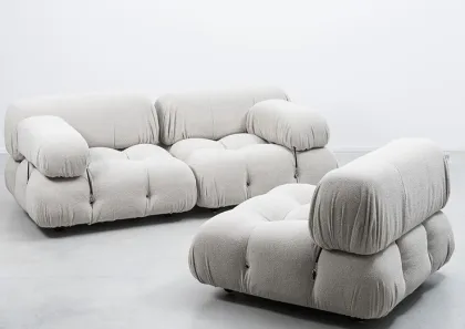 Furniture Sectional Boucle Modern Small Size Sofa