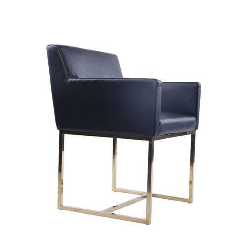 Emery Leather Modern Dining Chair