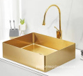 Samtou Factory Direct 304 Stainless Steel Vegetable Wash Basin - High-Quality Handmade Kitchen Sink