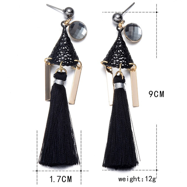 Fashion Long Tassel Earings
