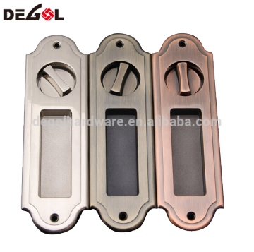 Top quality zinc alloy sliding door hook lock for wooden door