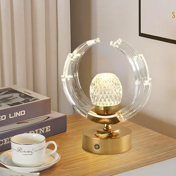โคมไฟ LED อะคริลิค LED แบบไร้สายสำหรับการตกแต่งห้องนอนและโรงแรม