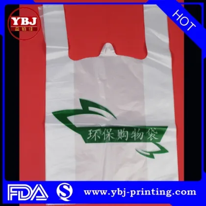 Fashion PE hand carry bag with flexiloop handle