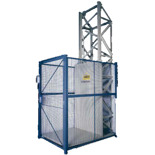 Hydraulic passenger elevator equipment