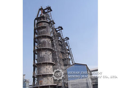 Lime vertical calcination kiln